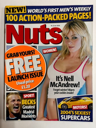 Nuts magazine launch edition - launch,