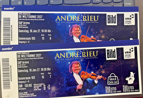 Andre rieu sap arena - arena, mannheim
