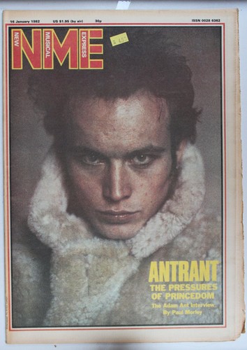 Nme magazine jan 1982 - 16., jan.