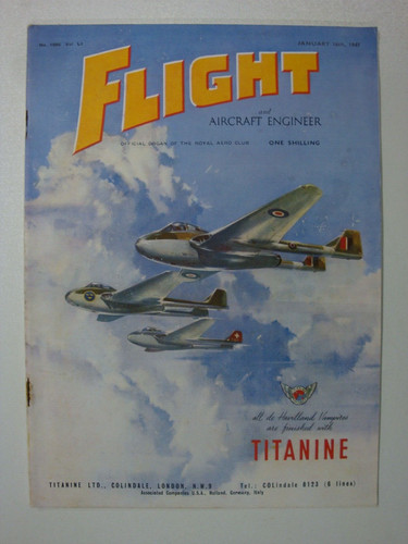 Flight jan 1947 sea fury - 16,