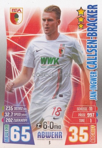 Match attax 5 - attax, 15/16
