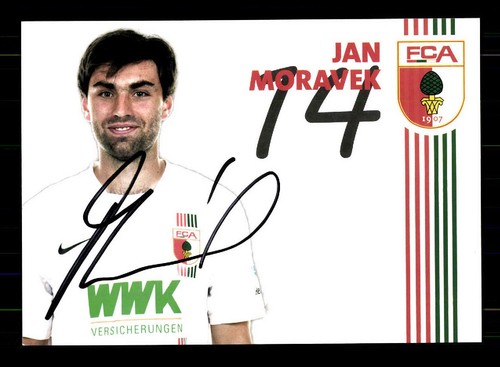 Jan moravek autogrammkarte - jan,