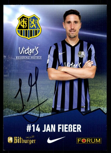 Jan fießer autogrammkarte - jan,