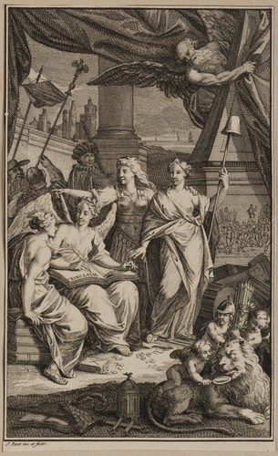 Punt allegorie - punt, (1711-1779),