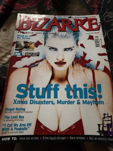 Bizarre alternative magazine - bizarre,
